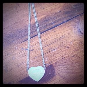 Tiffany heart shape necklace
